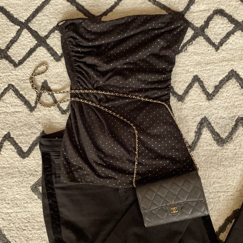 Guess strapless top